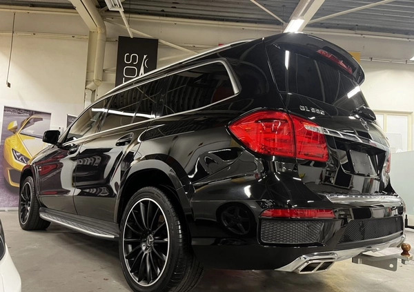 Mercedes-Benz GL cena 209000 przebieg: 82000, rok produkcji 2014 z Lubliniec małe 562